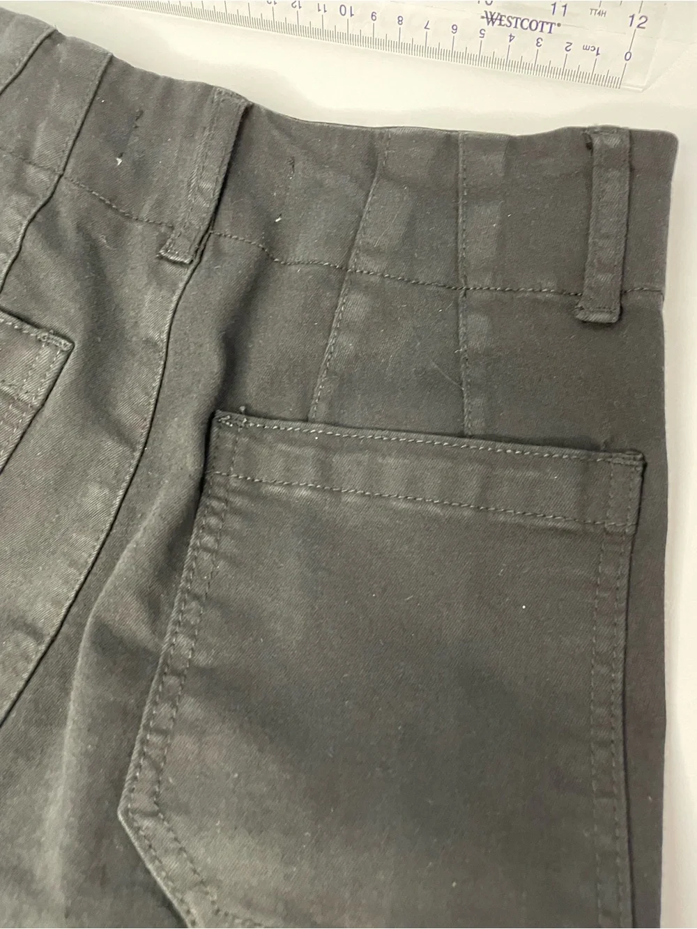 CHARLIE B Black cotton shorts